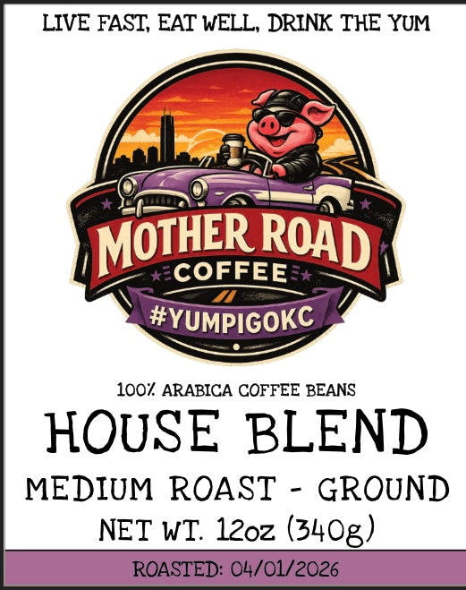 YUM PIG Coffee - MOTHER ROAD Series - House Blend