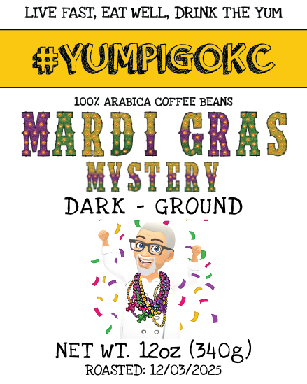 YUM PIG Coffee - MARDI GRAS Mystery