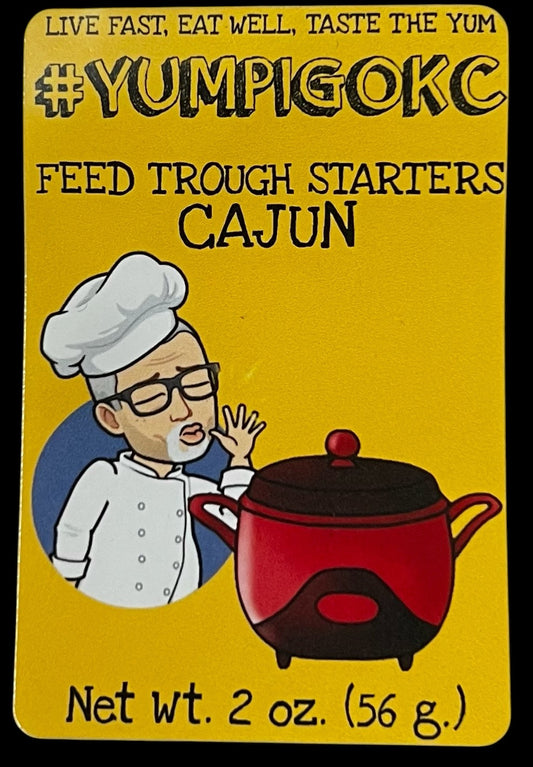 FEED TROUGH STARTERS RECIPE GUIDE - CAJUN