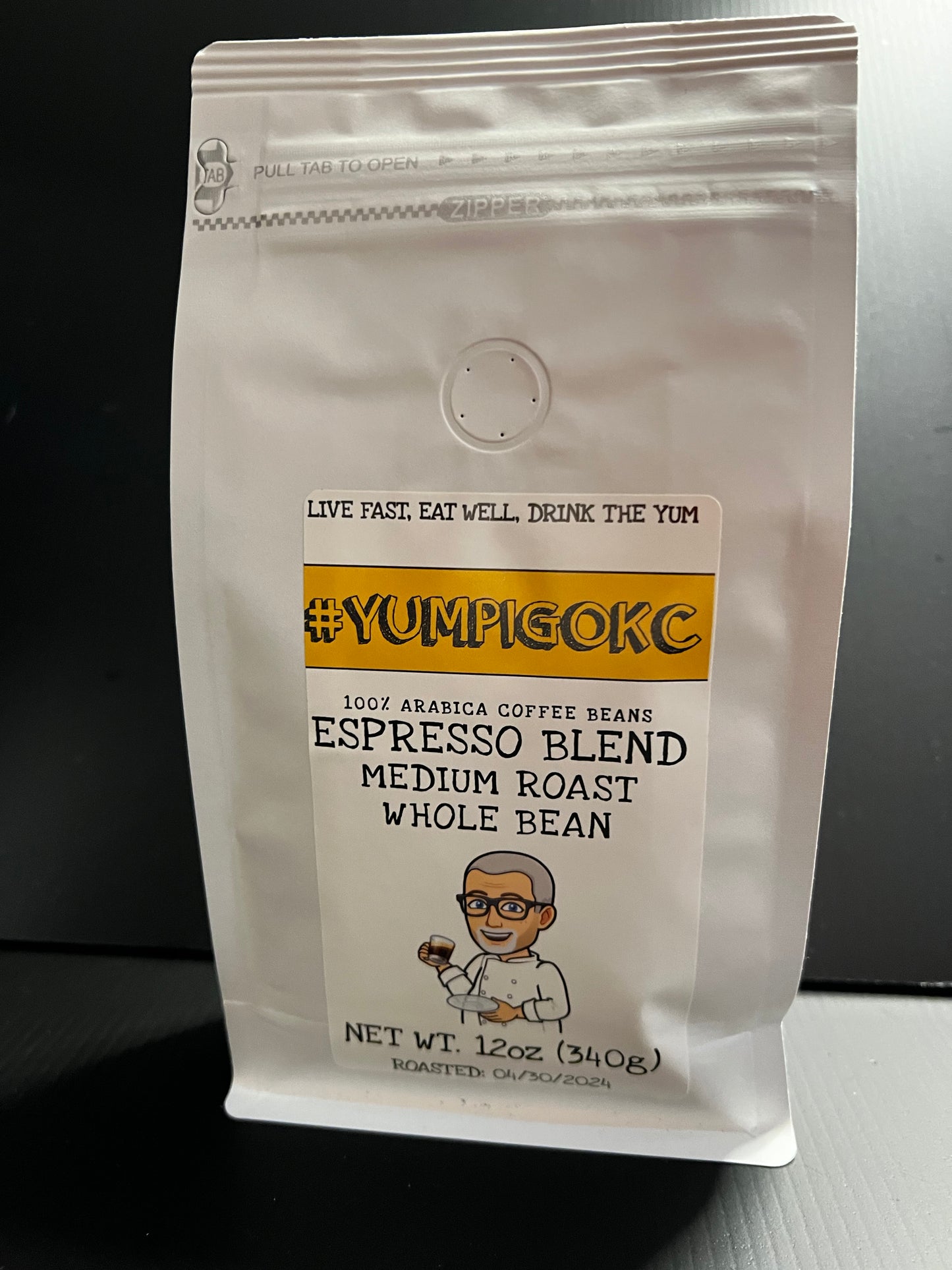 YUM PIG Coffee - Espresso Blend - Whole Bean