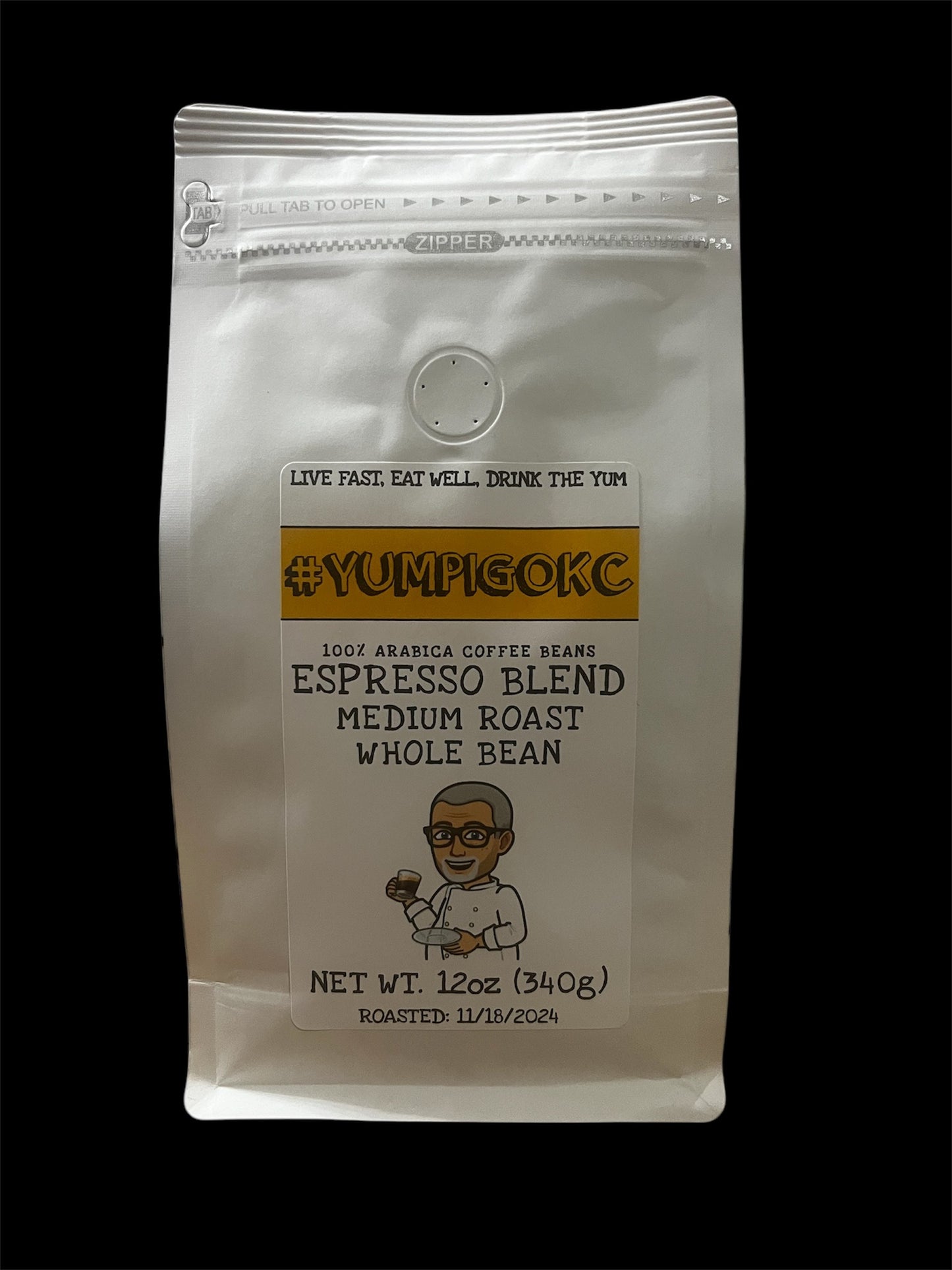 YUM PIG Coffee - Espresso Blend - Whole Bean