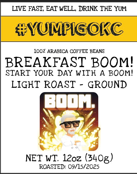 YUM PIG Coffee - Breakfast BOOM!