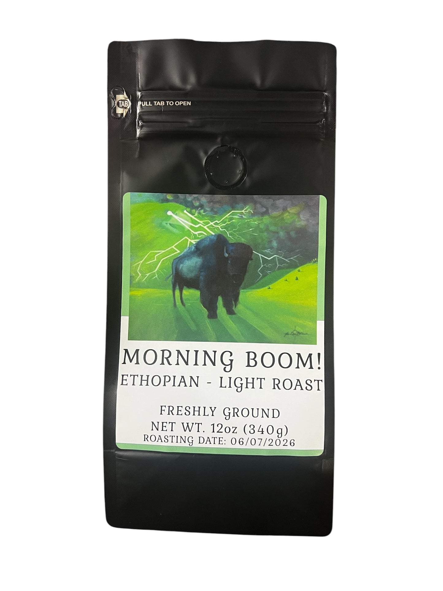 YUM PIG Coffee - Artist Series - Brave Morning BOOM!