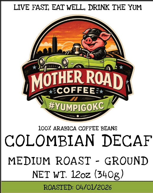 YUM PIG Coffee - MOTHER ROAD Series - Colombian Def