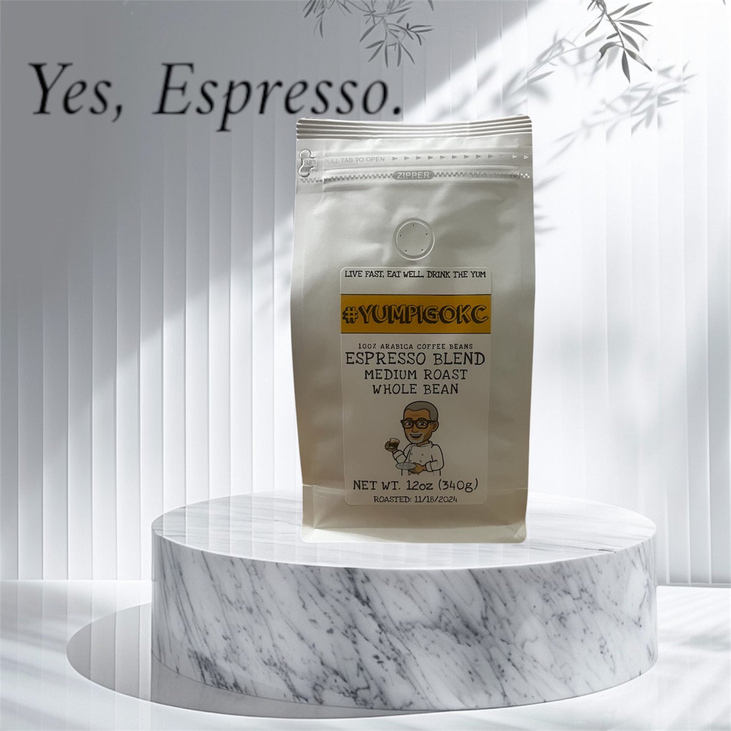 YUM PIG Coffee - Espresso Blend - Whole Bean